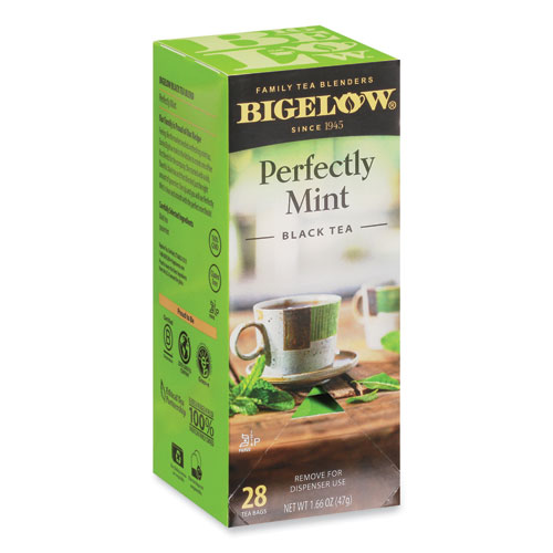 1719#B Bigelow Perfectly Mint Tea 28/box