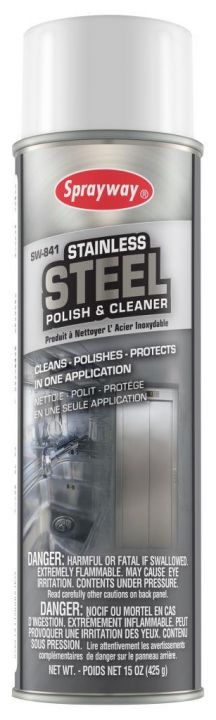 AM-841W#B💔 Sprayway Oil Based Stainless Steel Cleaner 425gr