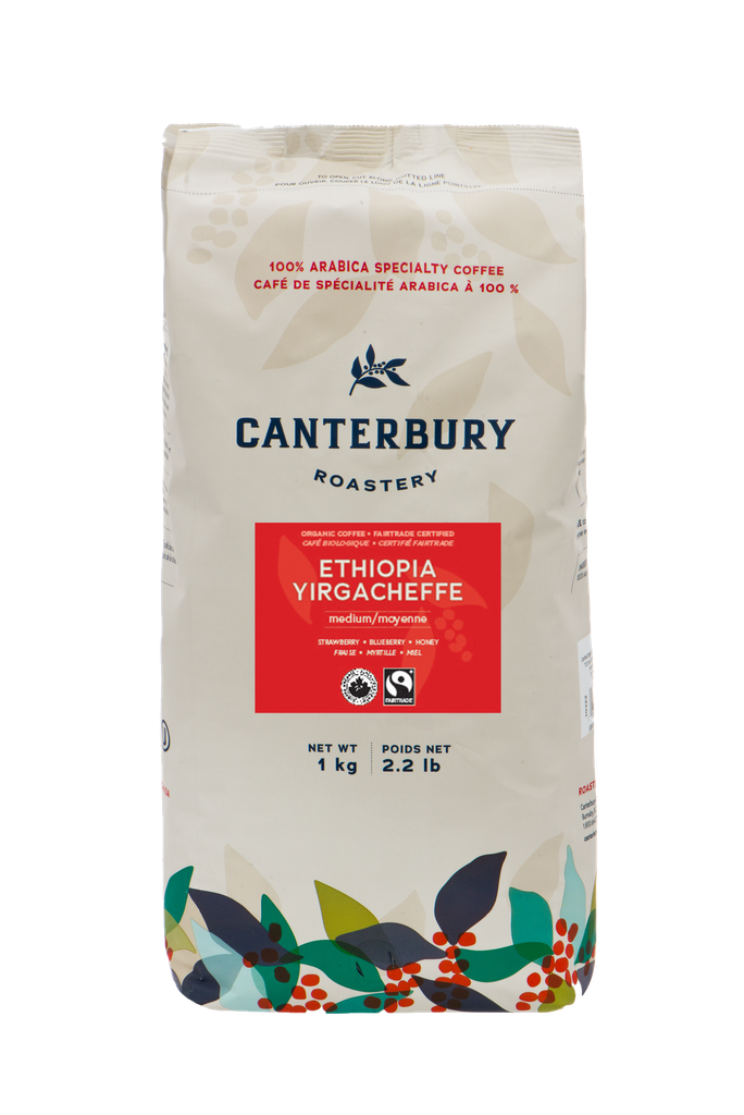 CC-128300#B Ethiopian Yirgacheffe beans - FTCO 1 kg bag