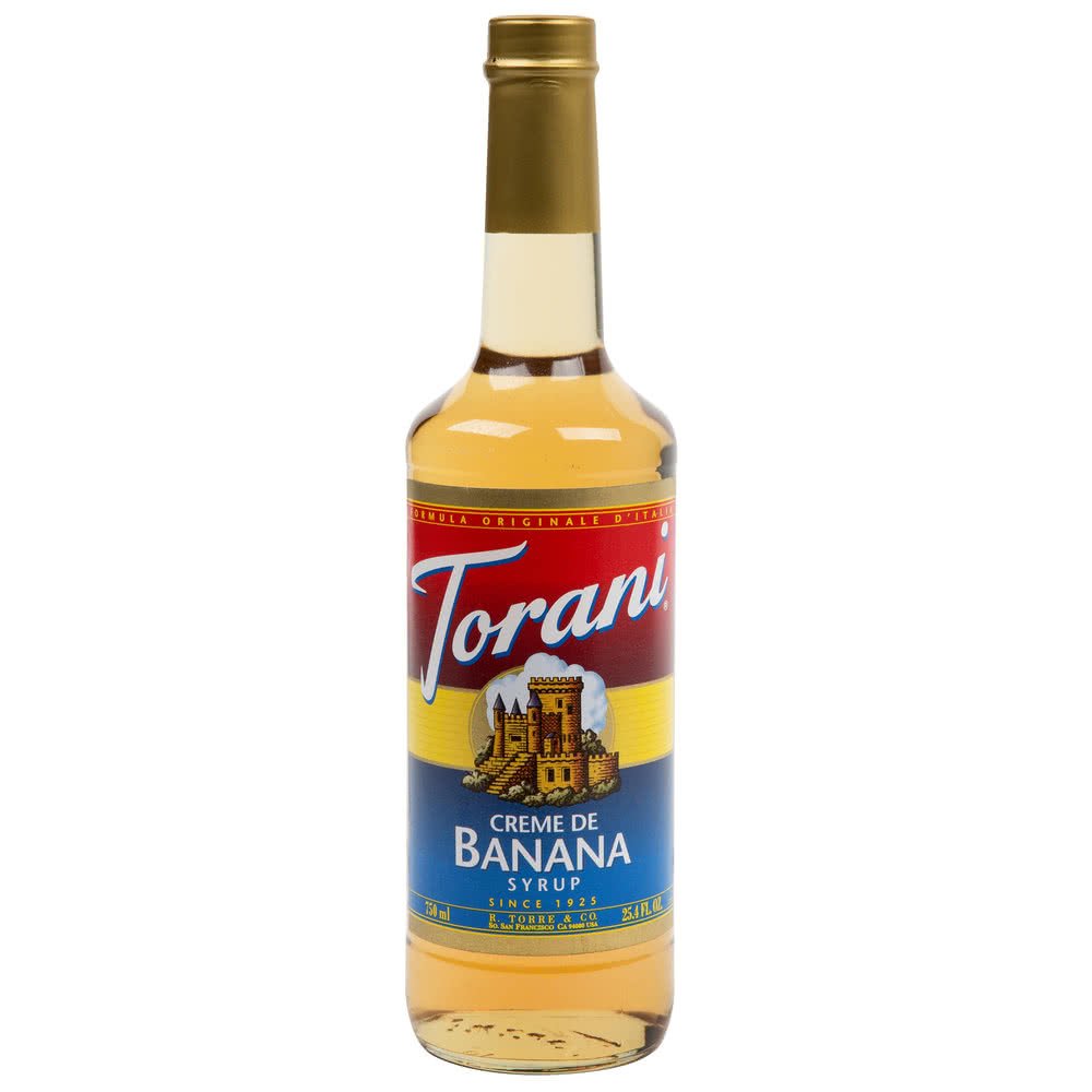 CC-340230#B Torani Banana Syrup 750ml