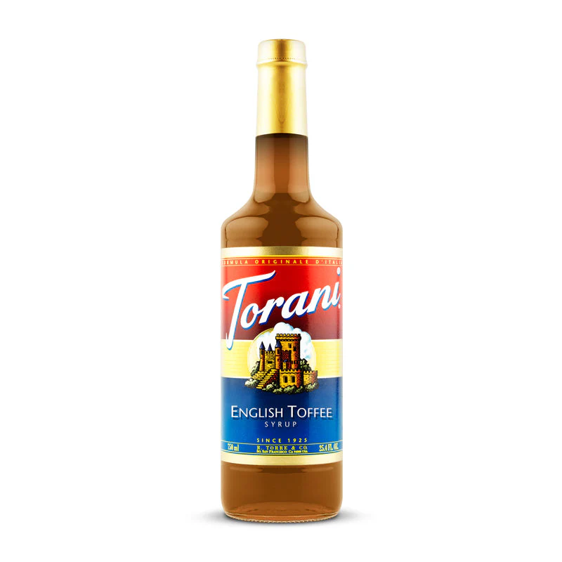 CC-340300 Torani English Toffee Syrup 750ml