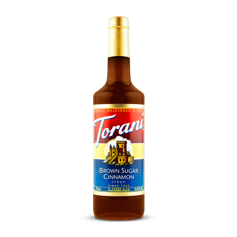 CC-340650#B Torani Brown Sugar Cinnamon Syrup 750ml