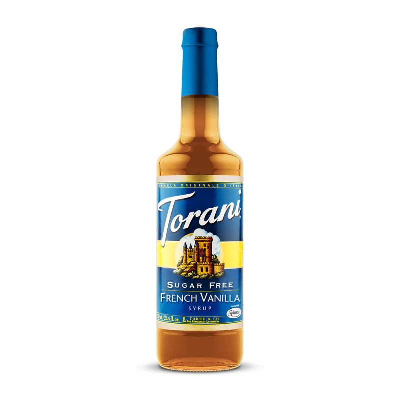 CC-340820#B Torani French Vanilla Sugar Free 750ml