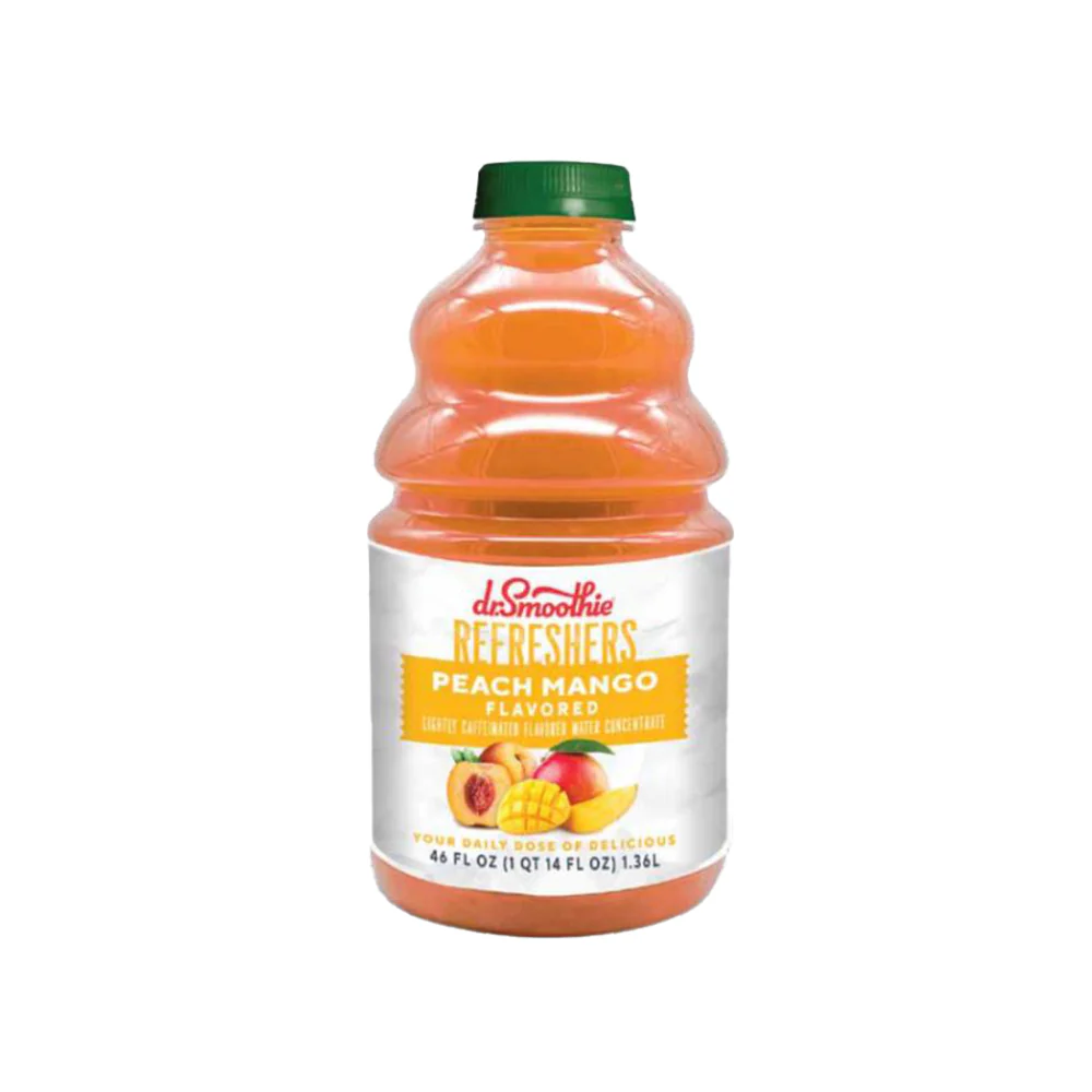 CC-355230#B💔 Dr. Smoothie Refreshers Peach Mango 46 oz