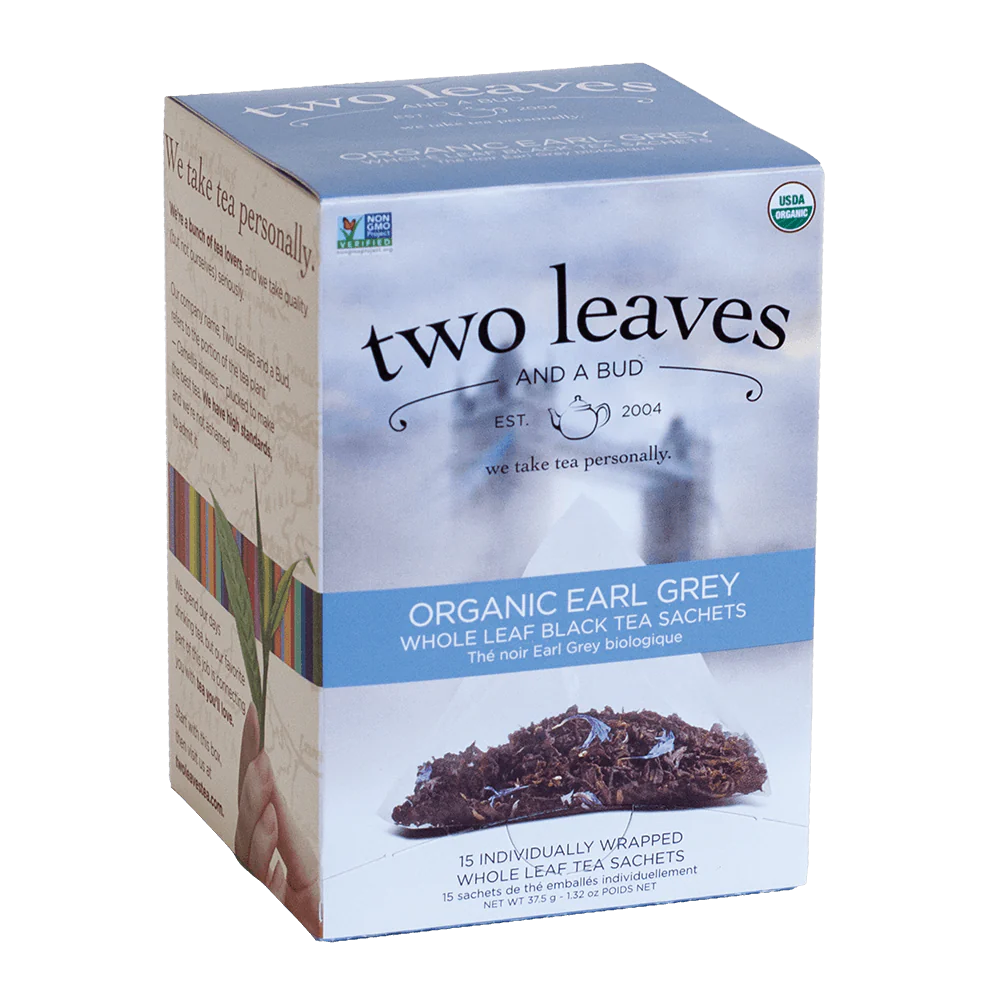 CC-365250#B💔 Two Leaves Organic Earl Grey 15's