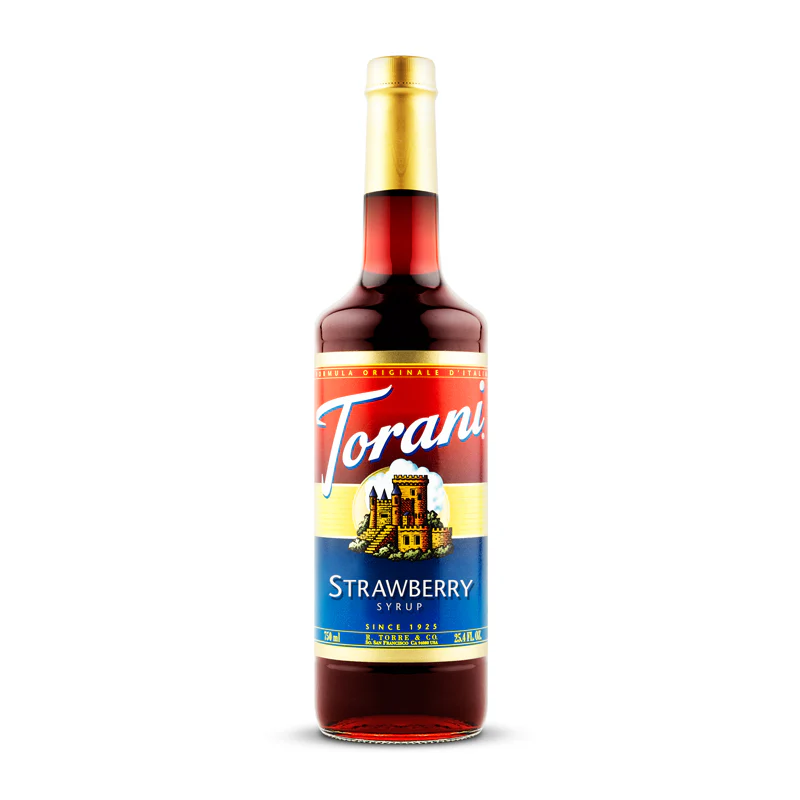 CC-340160#B💔 Torani Strawberry Syrup 750ml