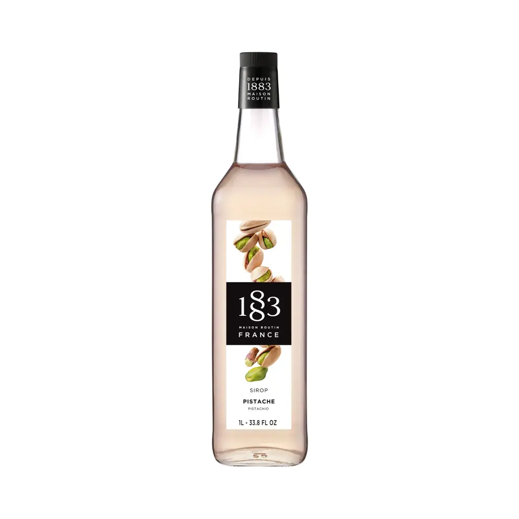 GH-186593#B 1883 Pistachio  Syrup 1 L  glass bottle