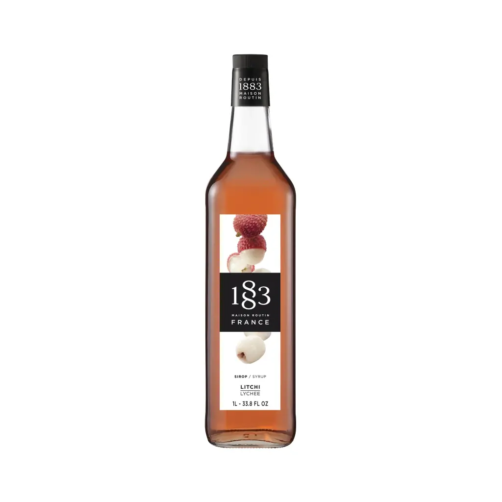 GH-183362#B 1883 Lychee Syrup 1L  glass bottle
