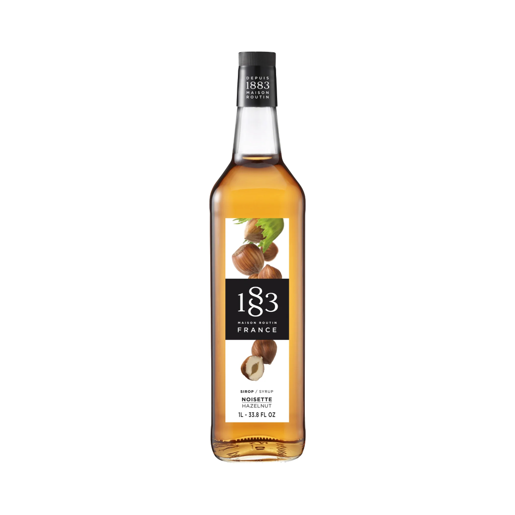 GH-185417#B 1883 Hazelnut Syrup 1L glass bottle