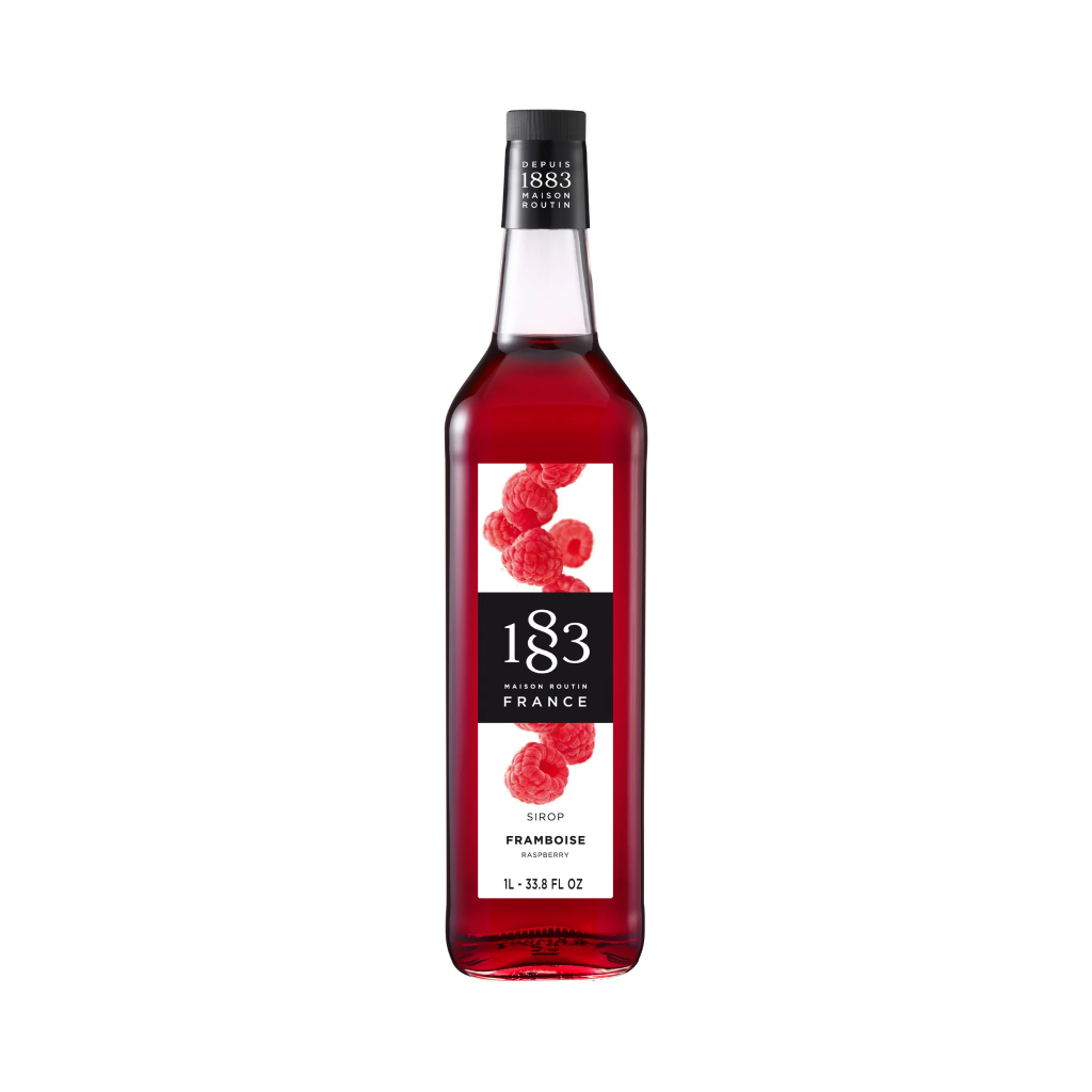 GH-185424#B💔 1883 Raspberry Syrup 1L glass bottle