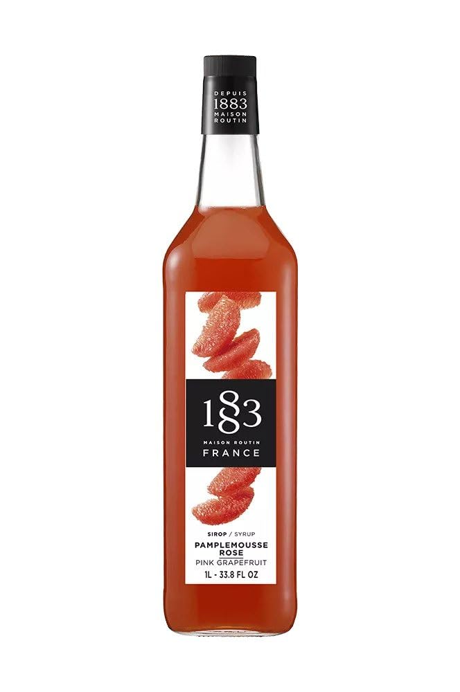 GH-185877#B💔 1883 Pink Grapefruit Syrup 1L glass bottle