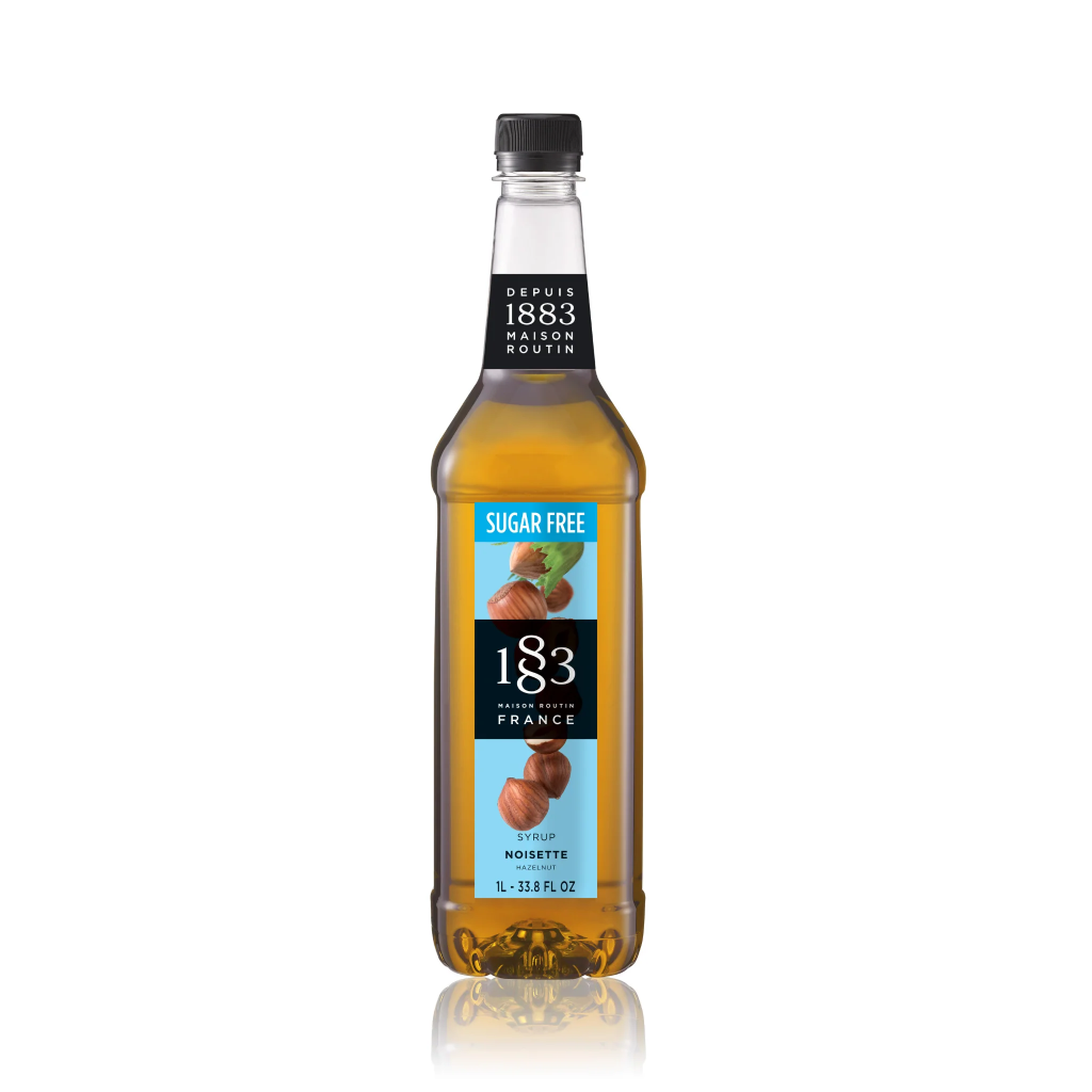 GH-384391#B💔 1883 Sugar Free Hazelnut 1L glass bottle