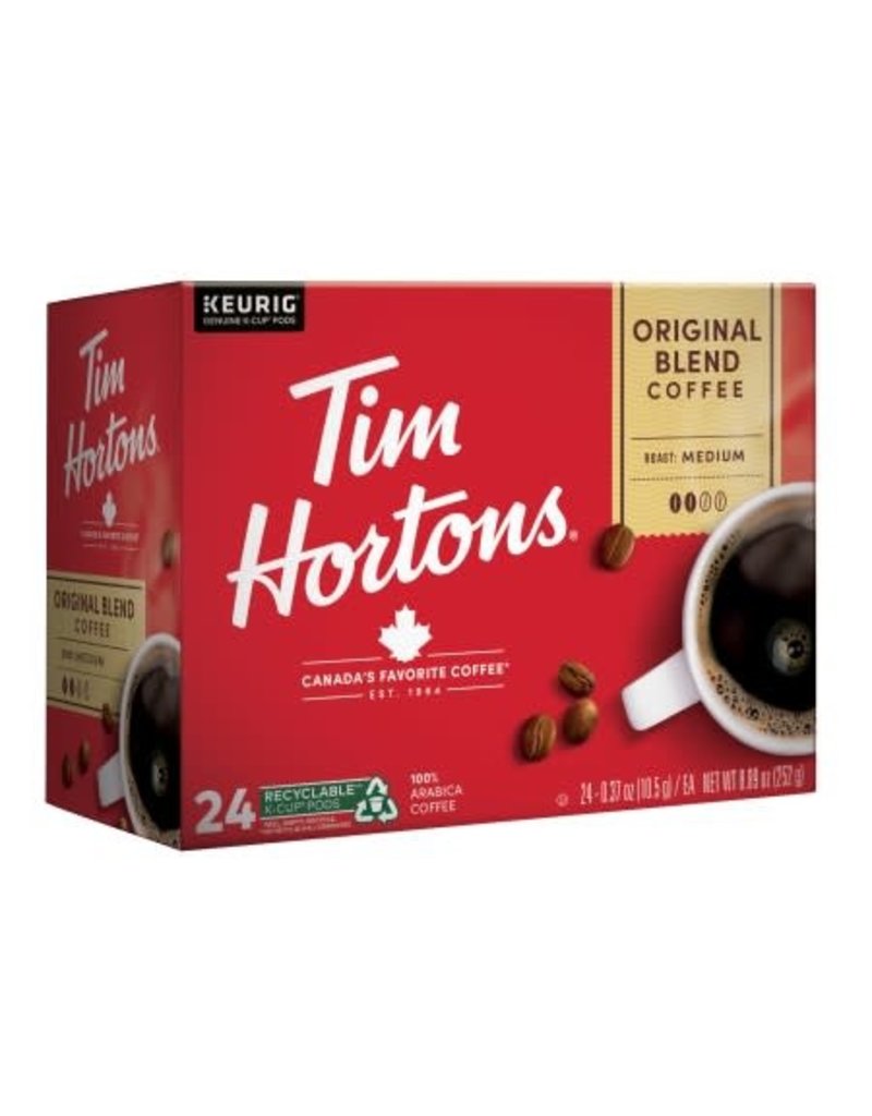 KG-61-01306#B Tim Hortons Original KCups 24/bx