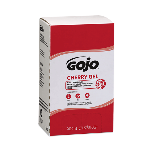 R3-35407290#B💔 GoJo Gel Pumice Hand Cleaner Cherry 2000ml 7290-04