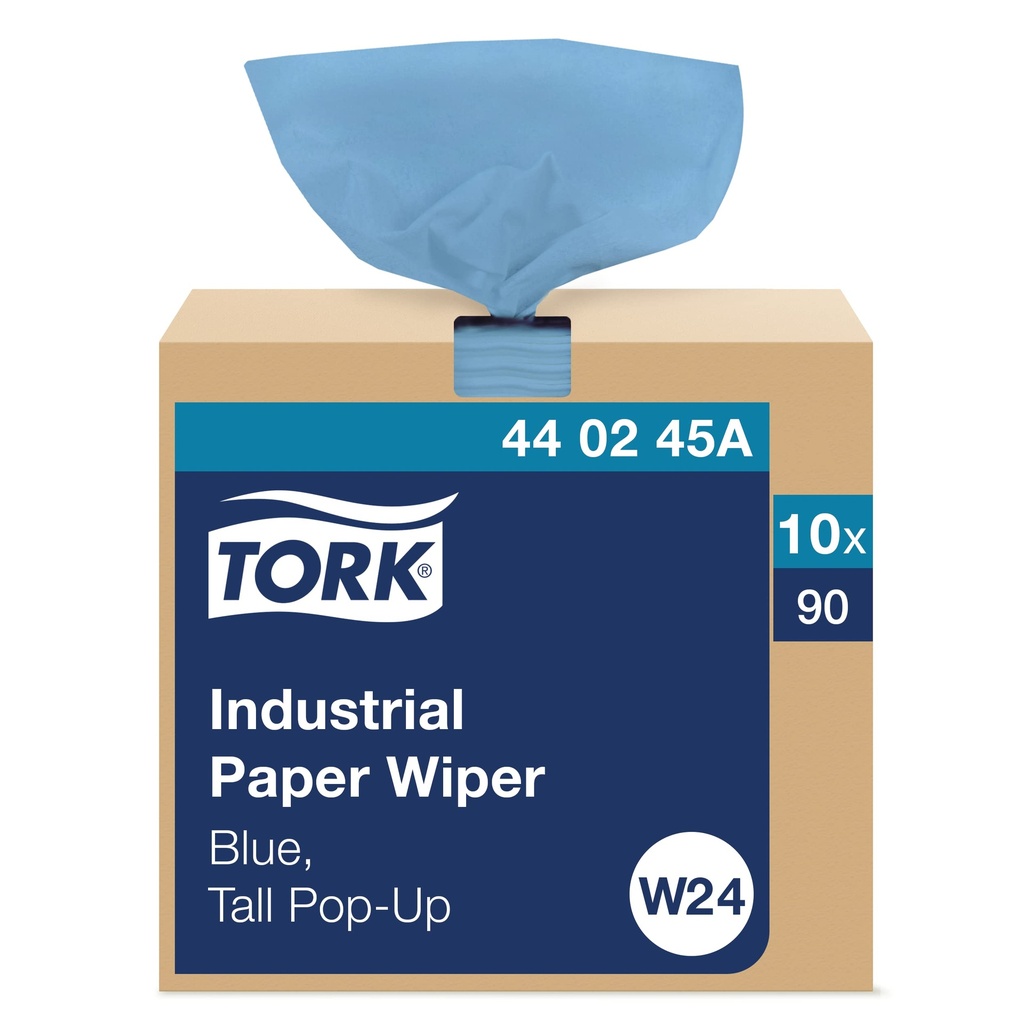 R3-14104445#B💔 Tork Wiper 44 02 45A Pop-up 4-ply Paper Blue Box ea