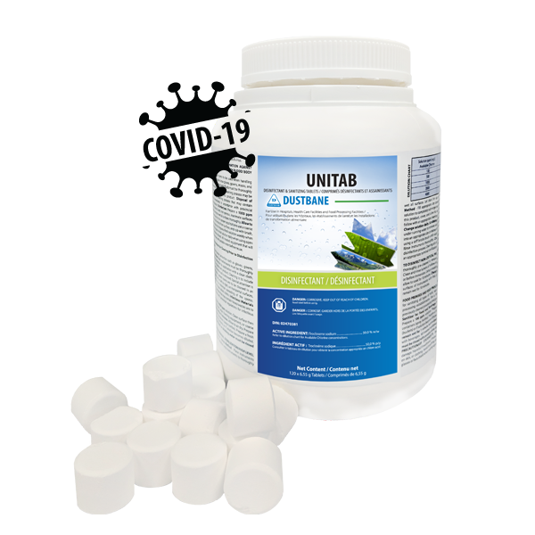 R3-16740615#B💔 Unitab Disinfectant & Sanitizing Tablets 120's