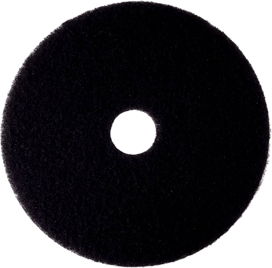 R3-665572191#B💔 3M 7200 Black Stripping Pad 19"