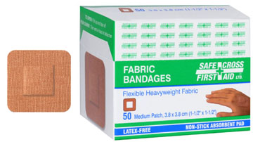 SFC-03570 Small Patch Bandages 50/Box