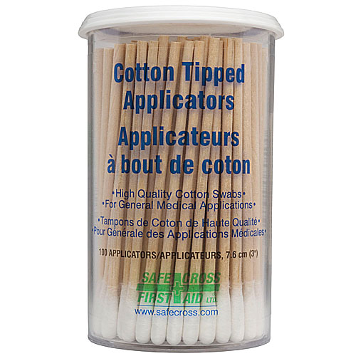 SFC-20145#B Cotton Tip Applicators 100/btl