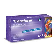 SM-9889A8L#B💔 Aurelia Transform Nitrile Glove L - 100/box