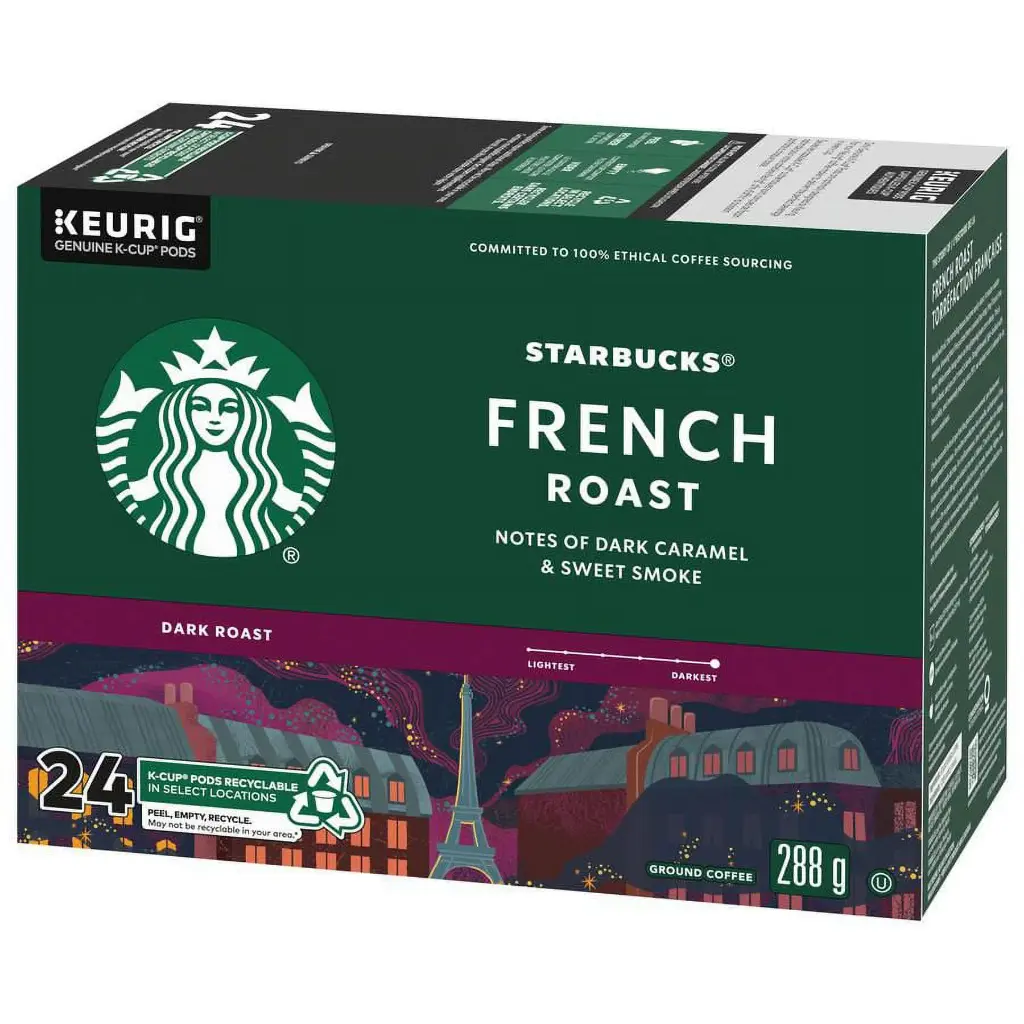 VP-11ST201FR#B💔 Starbucks French Roast Kcups 24/bx