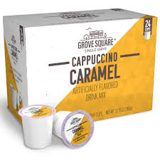 VP-14MI119CAPCRML#B💔 Grove Square Cappuccino Caramel Kcups 24/bx