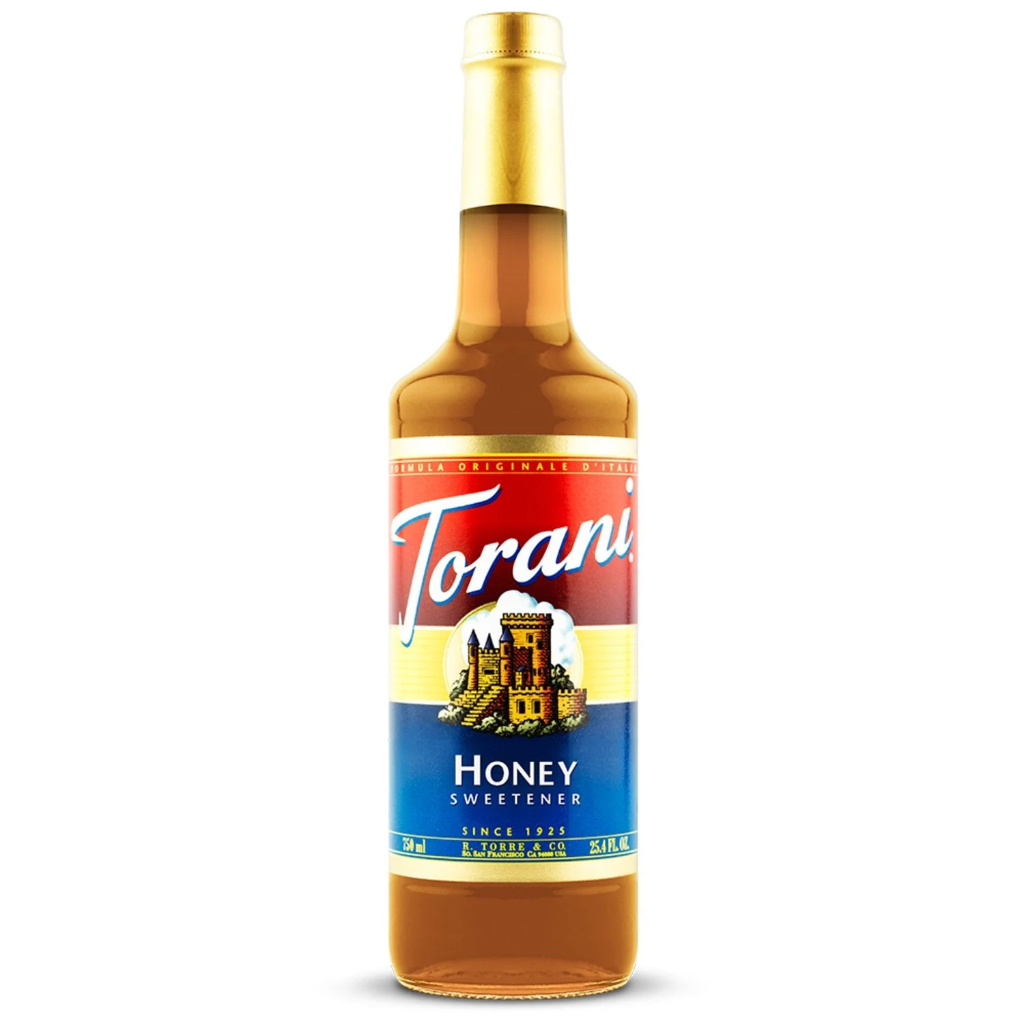 CC-343900 Torani Honey Sweetener PET Syrup 750ml