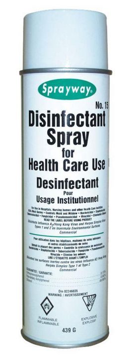 AM-015DIN#B💔 Sprayway Disinfectant Spray