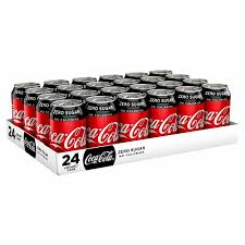 10524 Coca Cola Zero 355ml Cans, 24/case
