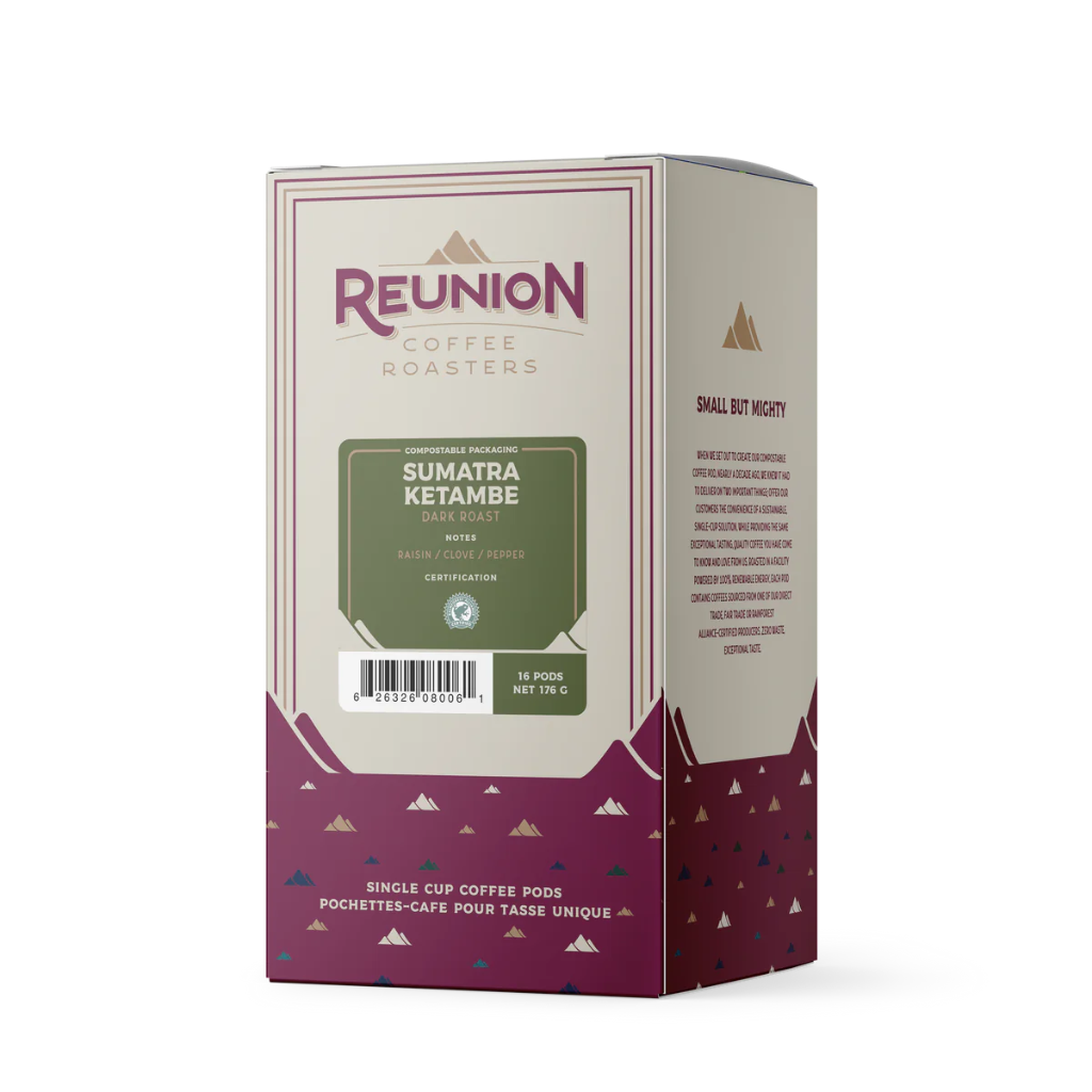 22424#B💔 Reunion Sumatra Ketambe Dark Pods 16/box