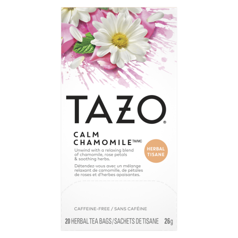 6677#B💔 Tazo Tea Calm Chamomile 20 sachets x 6/case