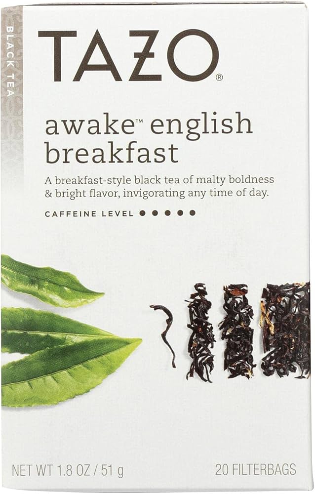 6694#B Tazo Tea Awake English Breakfast 20/box