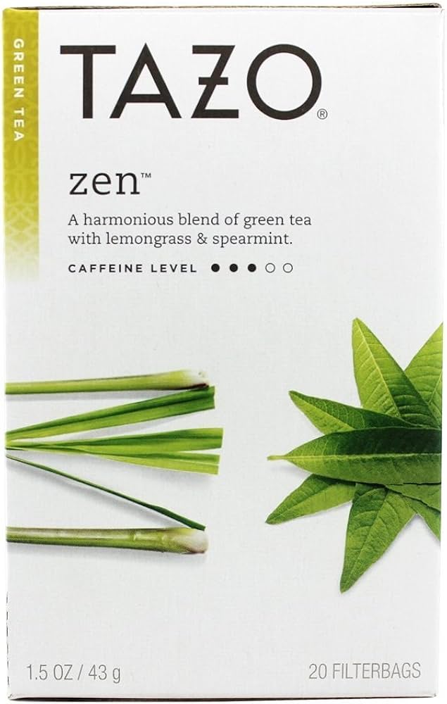 6695#B Tazo Tea Zen 20/box