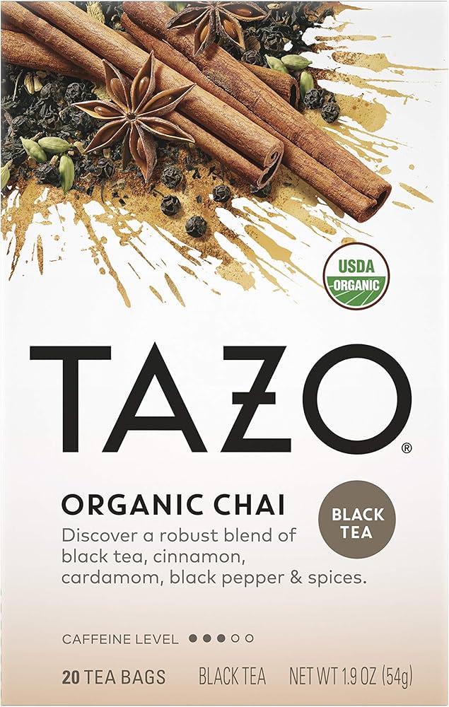 6696#B Tazo Tea Organic Chai 20/box