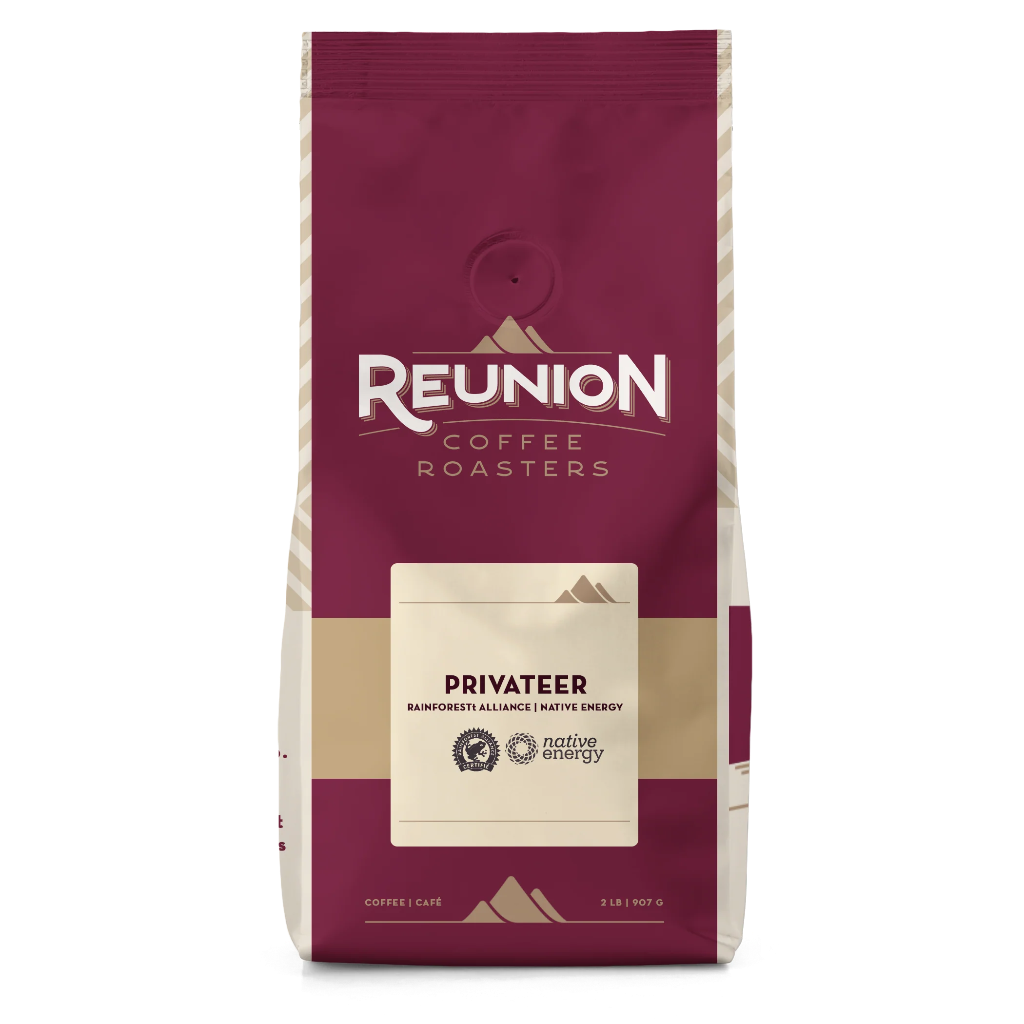 23186#B Reunion Privateer Dark Beans 907g Bag