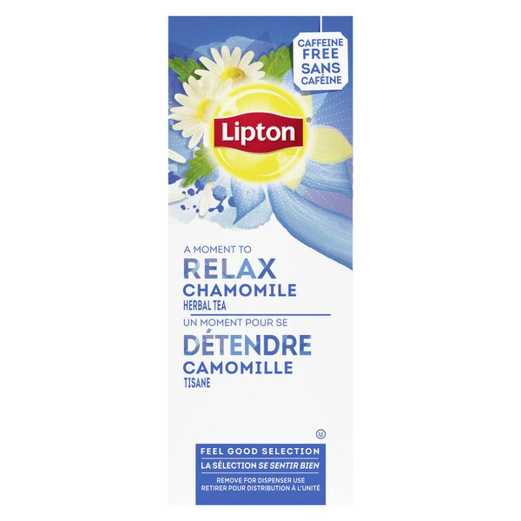 13767#B💔 Lipton Chamomile Herbal Tea 28 sachets x 6/case