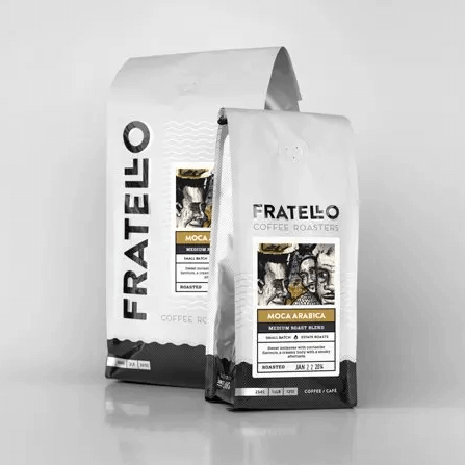 1FRA-B1930WB Fratello Moca Arabica Medium 5LB Beans