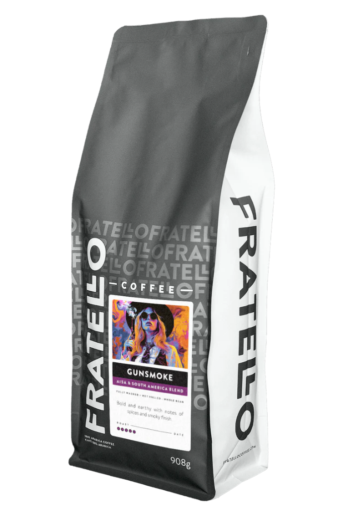 1FRA-B1670WB Fratello Gun Smoke Dark 5LB Beans 