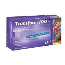 SM-9889A9-XL#B💔 Aurelia Transform Nitrile Gloves XL- 100/Box