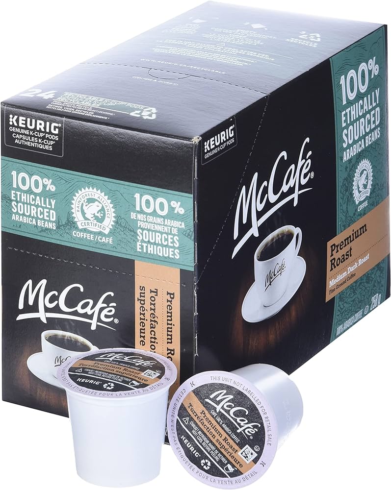 35105#B💔 McCafe Premium Roast Kcups 24 boxes x 4/case 