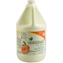 FOR-28800#B💔 Safeblend Oxy Blend Tangerine Oil Cleaner & Stain Remover 100% Compostable 4L