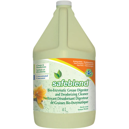FOR-452837#B💔 Safeblend Bioenzymatic Grease Digester & Deodorizing Cleaner 4L