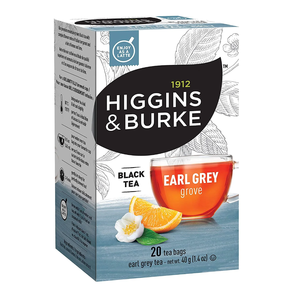 17085#B💔 Higgins & Burke Earl Grey Grove 20/box