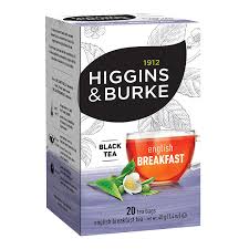 17087#B💔 Higgins & Burke English Breakfast Tea 20/box