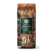 17833#B Starbucks Pike Place Whole Bean Coffee 454g Bag