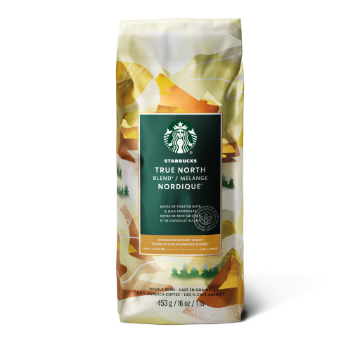 23942#B Starbucks True North Whole Bean 454g Bag