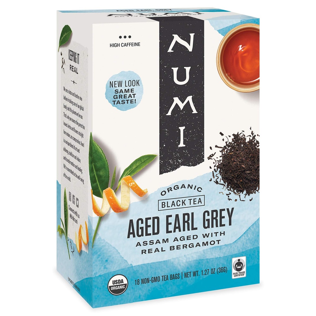GH-10171#B Numi Aged Earl Grey 18/box