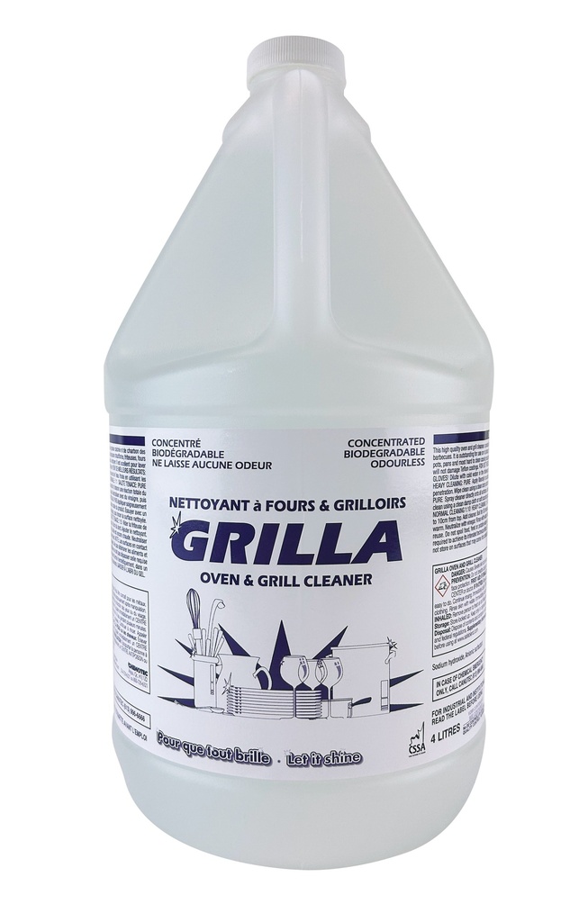 FOR-358029#B Safeblend Grilla Oven and Grill Cleaner 4L
