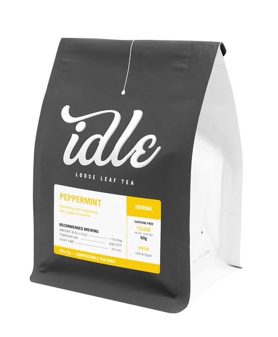 FRA-IDLPP6 Idle Peppermint Tea Satchels 30/bag