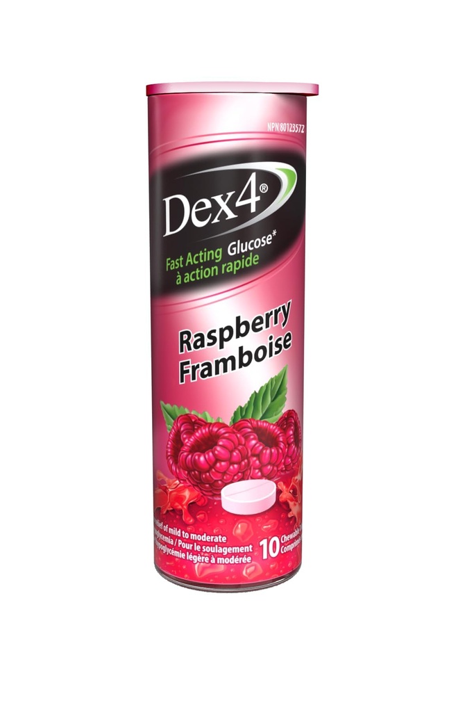 IS-006-316V#B Dex 4 Glucose Tablets Raspberry Flavour